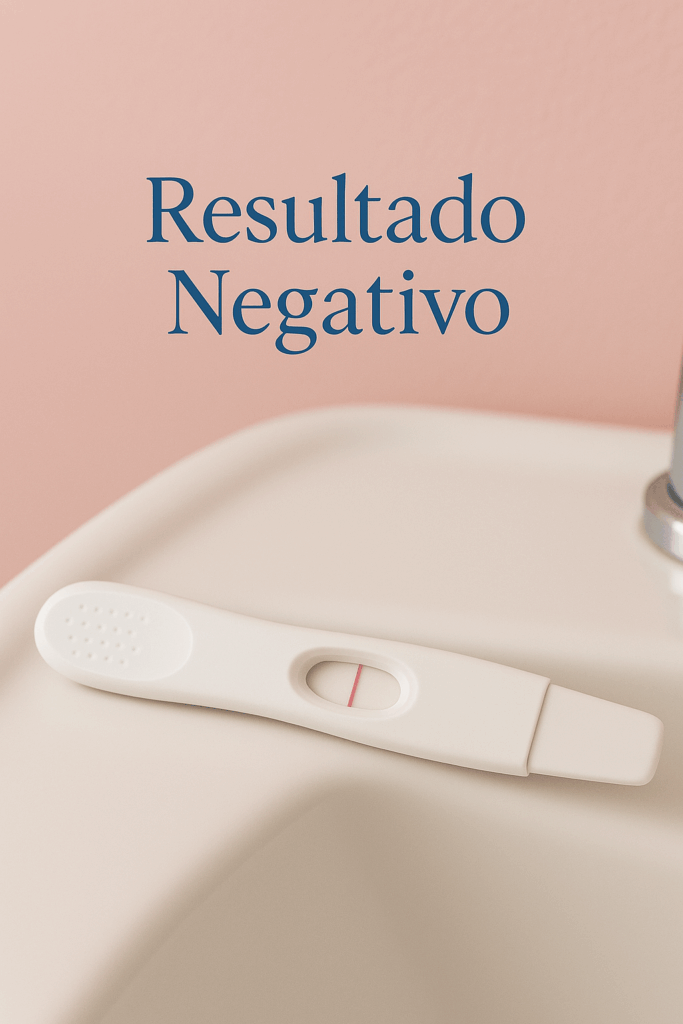 Resultado Negativo Gravidez 1