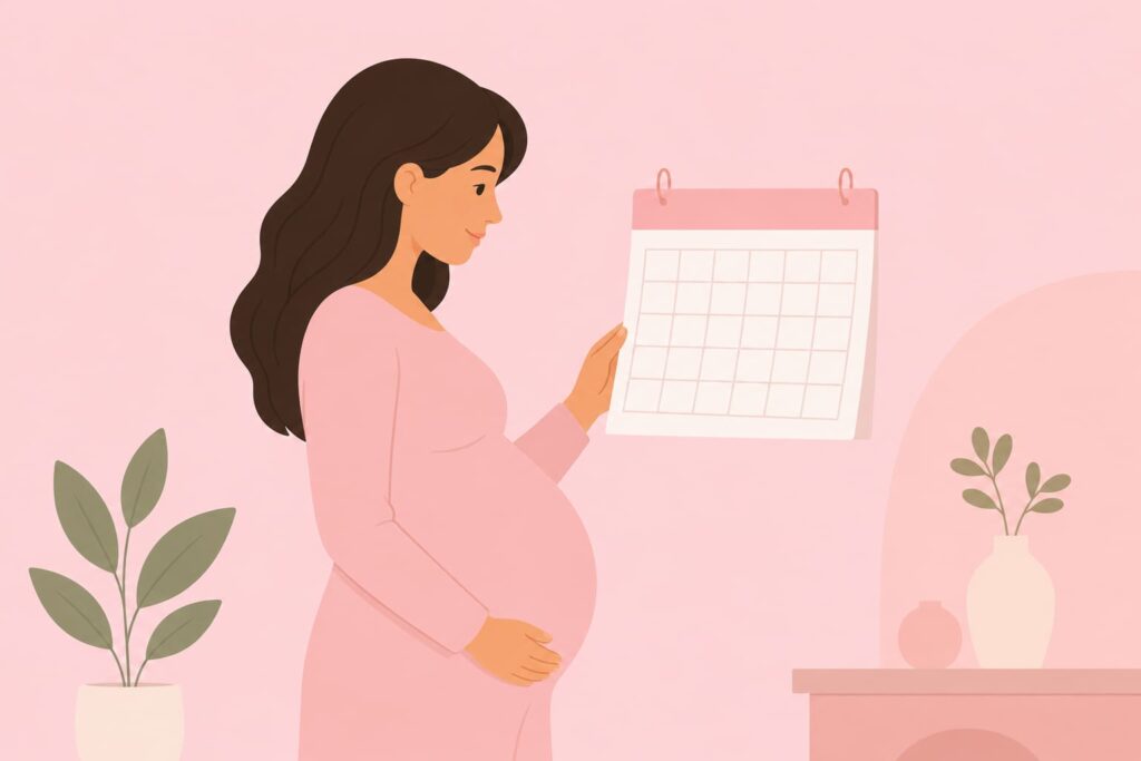 calcular gravidez pela última menstruação DUM